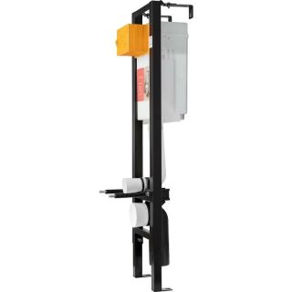 Унитаз с инсталляцией Jacob Delafon Struktura E21754RU-00 с сиденьем Микролифт и клавишей смыва Хром